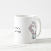 #WokeWednesdays コーヒーマグカップ (正面右)