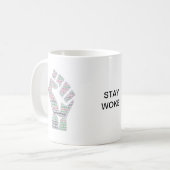 #WokeWednesdays コーヒーマグカップ (正面左)