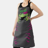 Woking おもしろい Dead Zombie Rippin'アイボールポップピン' エプロン (インサイチュ)