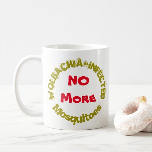 WolbachiaはRoseWritesによる責任あるマグカップ コーヒーマグカップ (ドーナツ)