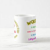 WolbachiaはRoseWritesによる責任あるマグカップ コーヒーマグカップ (中央)
