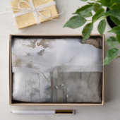 Wold in Snow Collage 1 Decopage紙 薄葉紙 (ギフト)