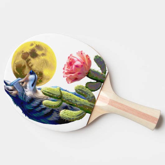 Wolf11: 卓球ラケット (横)