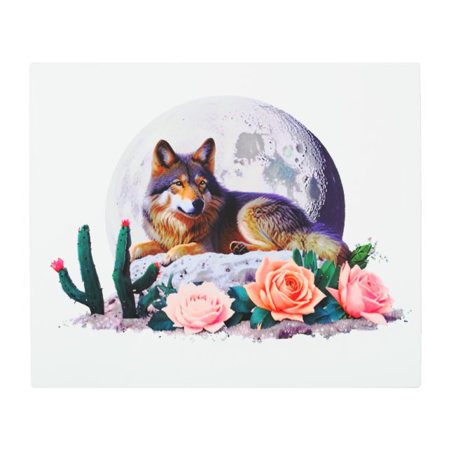 Wolf27/ メタルプリント (正面)