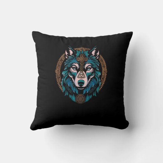 Wolf クッション (裏面)