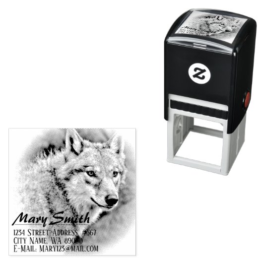 Wolf セルフインキングスタンプ (インサイチュ)