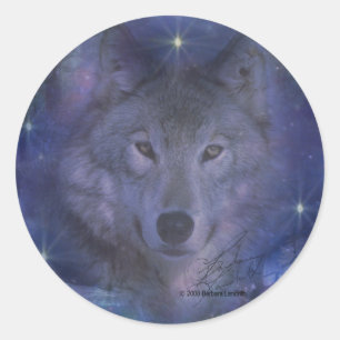 Wolf – パックのリーダー ラウンドシール