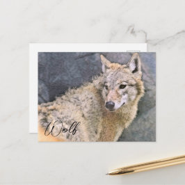 Wolf ポストカード