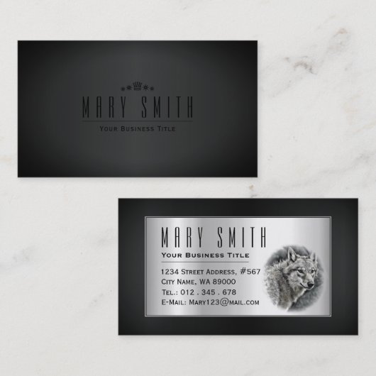 Wolf 名刺 (正面/裏面)