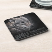 WOLF [懸命プラスチックコースター] コースター (左側)