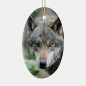 Wolf_011 セラミックオーナメント (右)