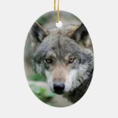 Wolf_011 セラミックオーナメント (裏面)