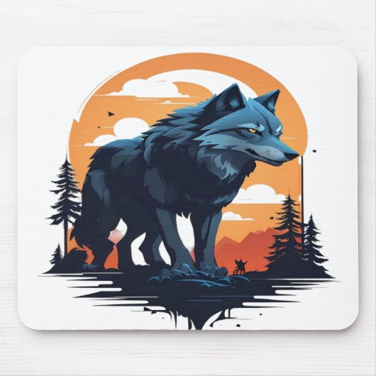 Wolf 06 マウスパッド (正面)