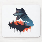Wolf 07 マウスパッド (正面)
