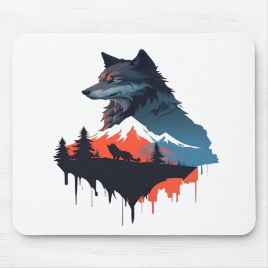 Wolf 07 マウスパッド (正面)