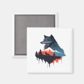 Wolf 07 マグネット (正面/裏面)