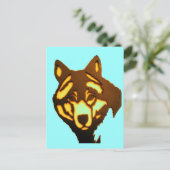 Wolf 1ポストカード ポストカード (スタンド正面)