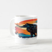 Wolf 12 コーヒーマグカップ (正面左)