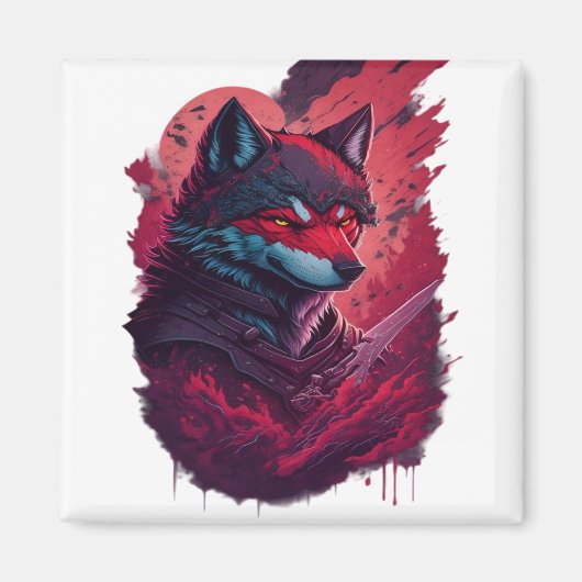 Wolf 13 マグネット (正面)