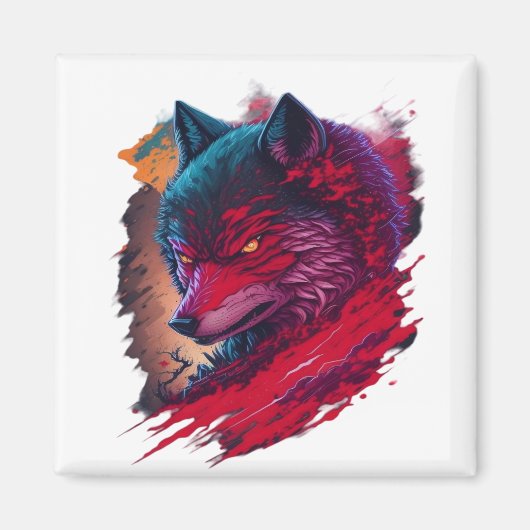 Wolf 14 マグネット (正面)