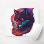 Wolf 15 マウスパッド (マウス)