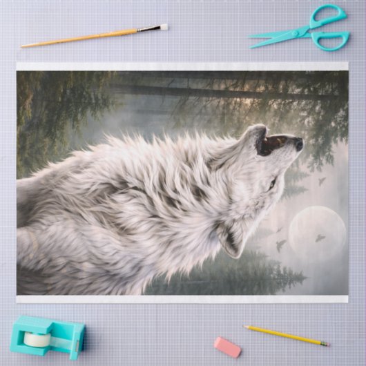 Wolf 2 薄葉紙 (クラフト)