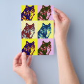 Wolf 5.5x8.5インチフライヤー チラシ (ハンドル)