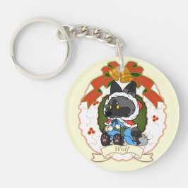 wolf Acrylic Keychain キーホルダー