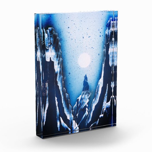 Wolf and Moon フォトブロック (左)