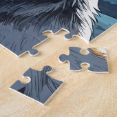 Wolf and Moon Puzzle ジグソーパズル (側面)