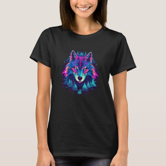 Wolf And Wolves Men Women Kids 3 Tシャツ (正面)