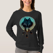 Wolf Animal for Wolf Wolf Canis lupus wolfdog Tシャツ (正面)