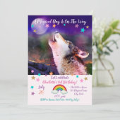 Wolf at night 招待状 (スタンド正面)