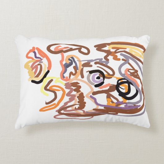 Wolf Autumn free アクセントクッション (正面)