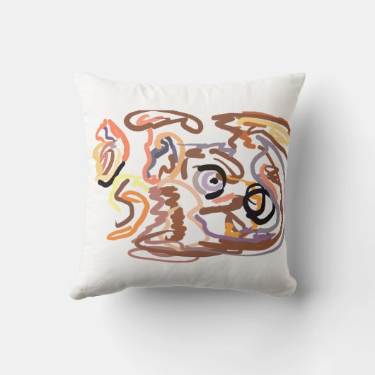 Wolf Autumn free クッション (裏面)