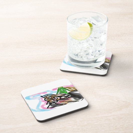 Wolf autumn joy コースター (右側)