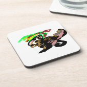 Wolf autumn joy コースター (左側)