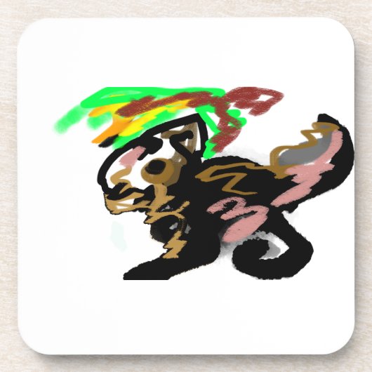 Wolf autumn joy コースター (正面)