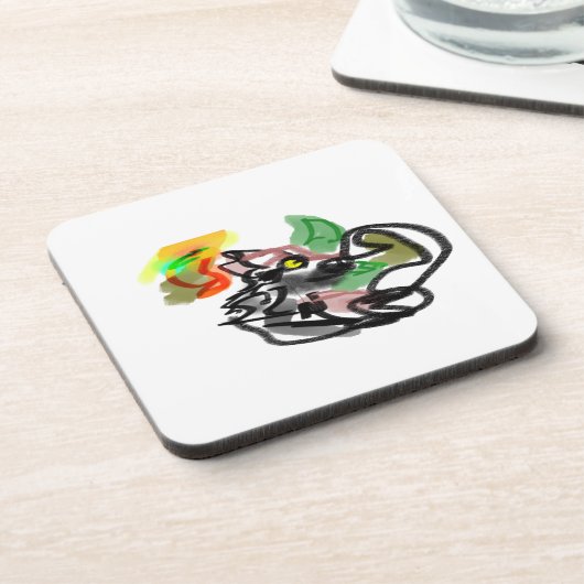 Wolf autumn runner  コースター (左側)