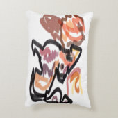 Wolf Autumn sunset アクセントクッション (裏面(縦))