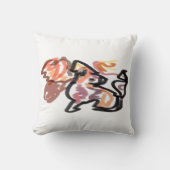 Wolf Autumn sunset クッション (正面)