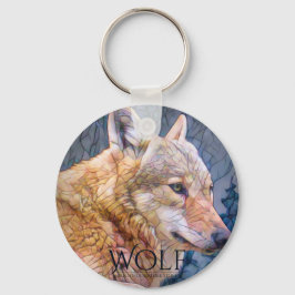 WOLF [Can key chain] キーホルダー