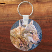 WOLF [Can key chain] キーホルダー (正面)