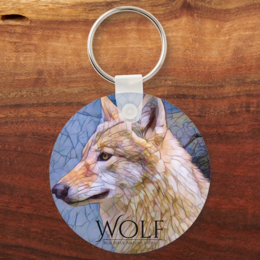 WOLF [Can key chain] キーホルダー (正面)