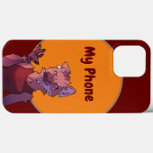 Wolf Case-Mate iPhoneケース (裏面 (横))