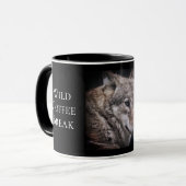 Wolf：Coffee Mug マグカップ (正面左)