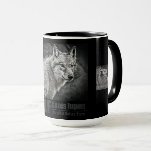 WOLF：Combo Mug マグカップ (正面右)