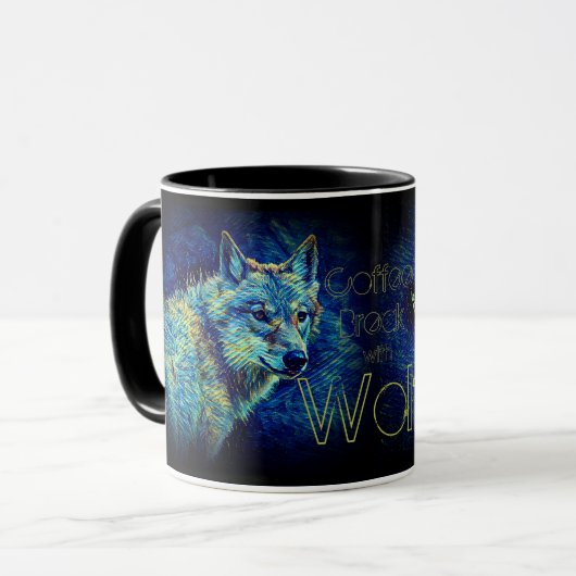 WOLF [Combo Mug] マグカップ (正面左)