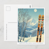 Wolf Creek Colorado ski vacation Postcard ポストカード (正面/裏面)