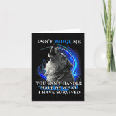 Wolf Don't Judge Me You Can't Handle Half  カード (正面)